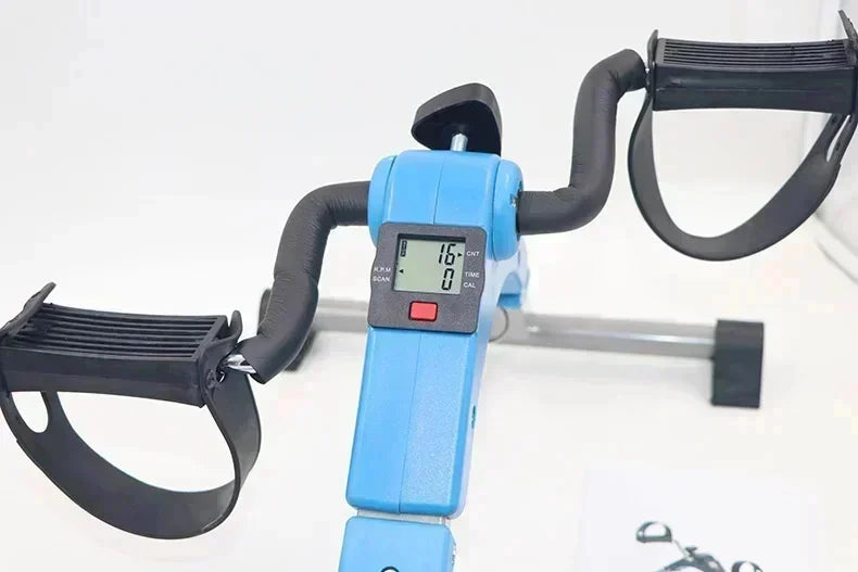 Mini Folding Exercise Bike — Lightweight 2.5kg Steel Leg Trainer for Home
