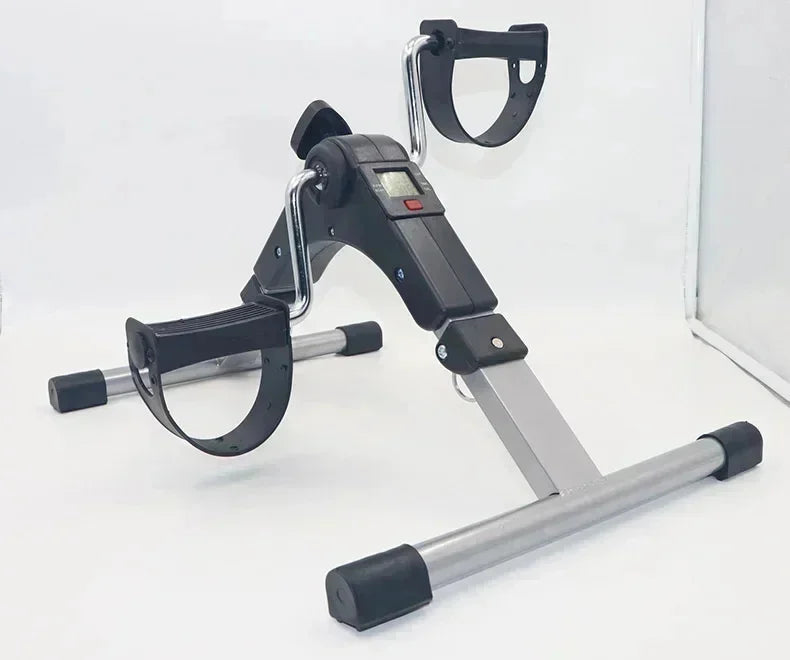 Mini Folding Exercise Bike — Lightweight 2.5kg Steel Leg Trainer for Home