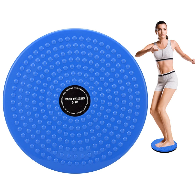 Waist Twisting Disc Balance Board — Rotating Massage Plate Home Aerobic Exercise
