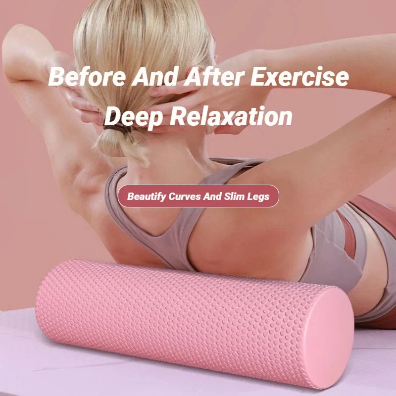 Hexagonal EVA Foam Roller — Yoga, Pilates & Home Workout Recovery