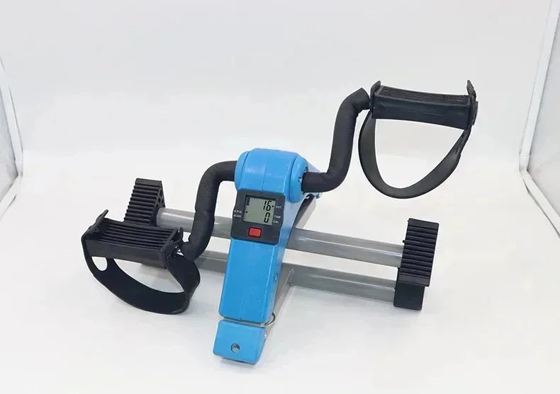 Mini Folding Exercise Bike — Lightweight 2.5kg Steel Leg Trainer for Home
