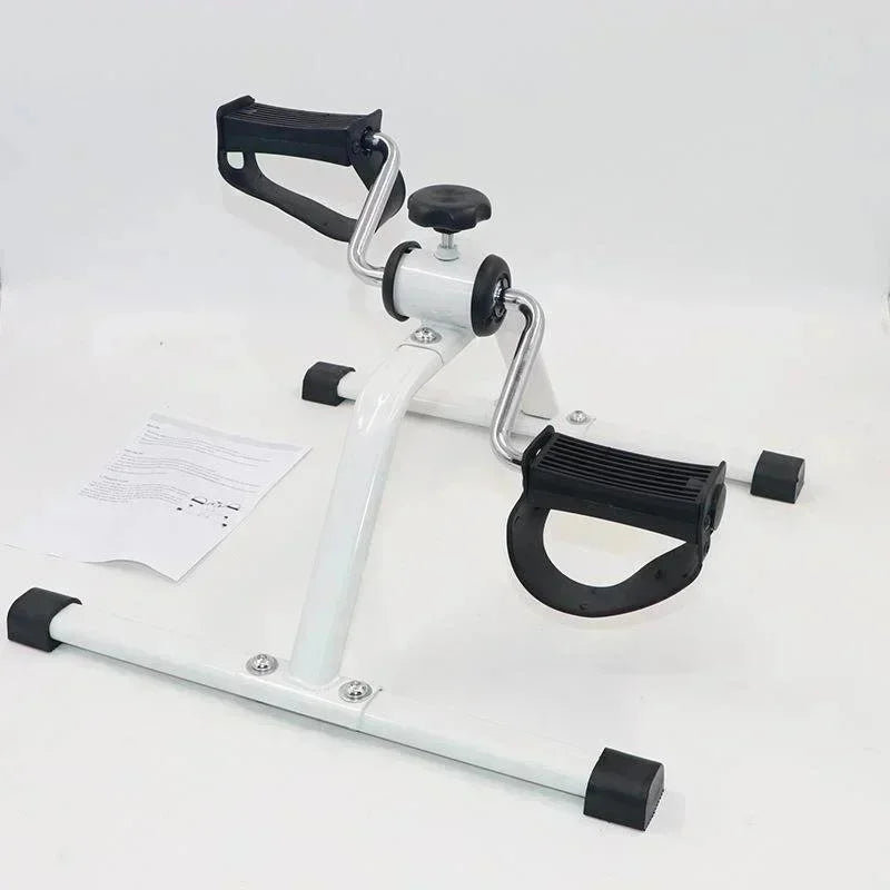 Mini Folding Exercise Bike — Lightweight 2.5kg Steel Leg Trainer for Home