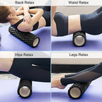 EVA Foam Roller for Yoga Pilates Back Exercise & Physical Therapy — 30x8cm