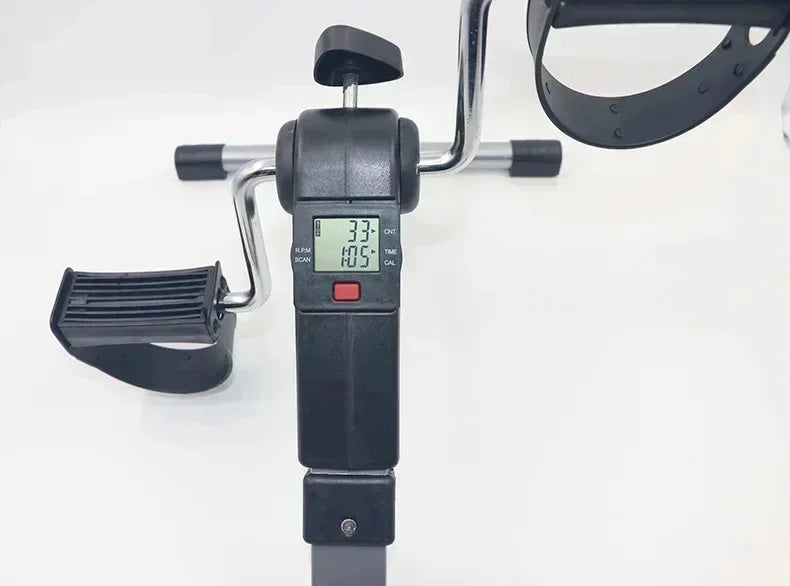 Mini Folding Exercise Bike — Lightweight 2.5kg Steel Leg Trainer for Home