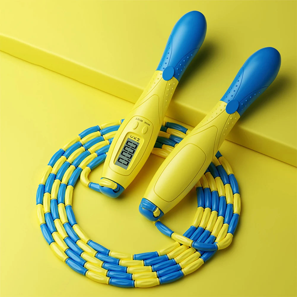 Adjustable Jump Rope with Counter – 2.8m Fitness Skipping Rope
