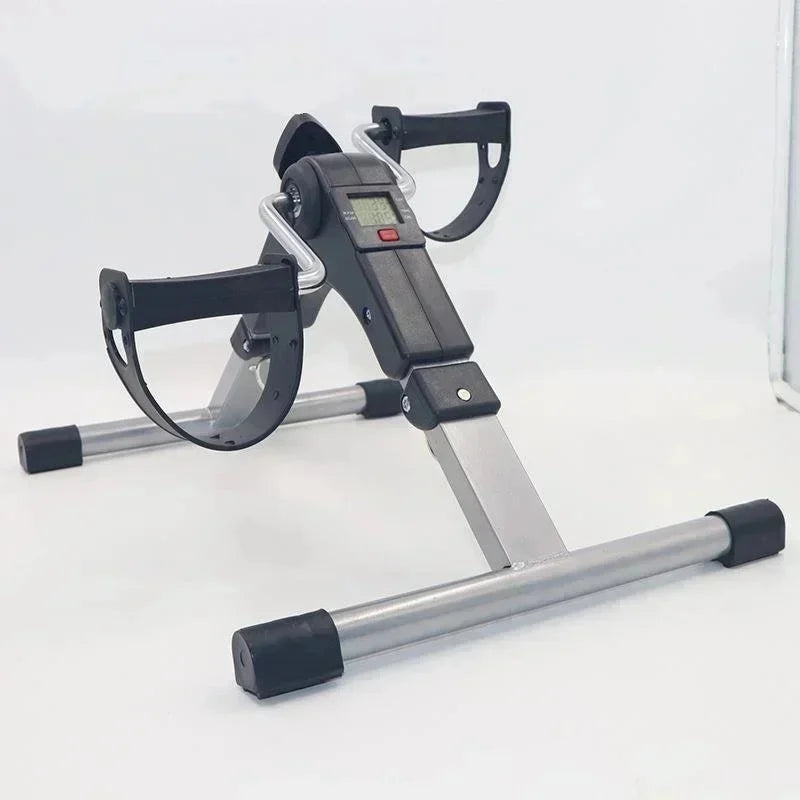 Mini Folding Exercise Bike — Lightweight 2.5kg Steel Leg Trainer for Home