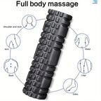 EVA Foam Roller for Yoga Pilates Back Exercise & Physical Therapy — 30x8cm