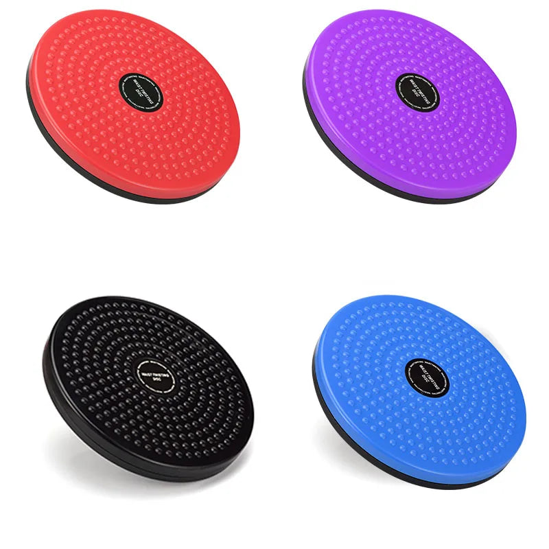 Waist Twisting Disc Balance Board — Rotating Massage Plate Home Aerobic Exercise