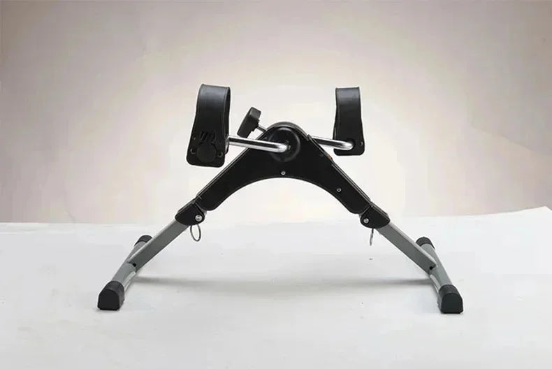 Mini Folding Exercise Bike — Lightweight 2.5kg Steel Leg Trainer for Home