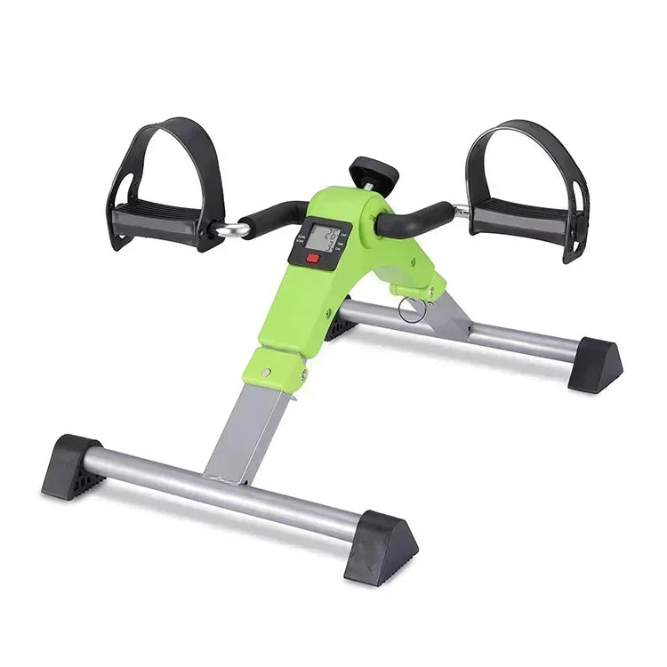 Mini Folding Exercise Bike — Lightweight 2.5kg Steel Leg Trainer for Home