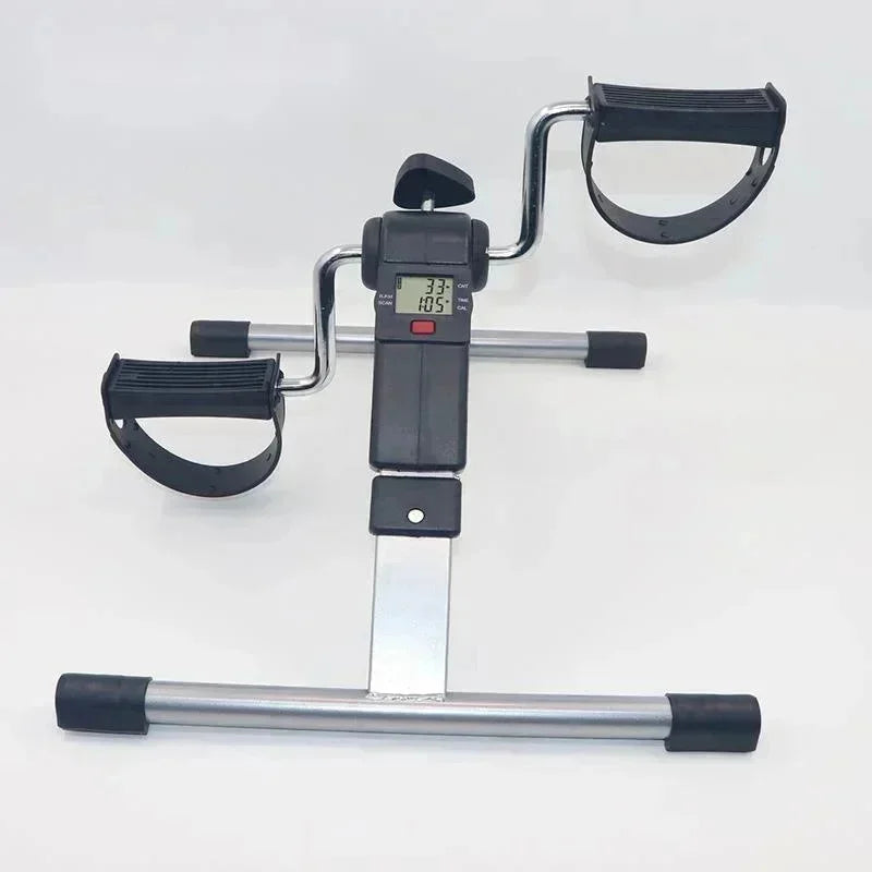 Mini Folding Exercise Bike — Lightweight 2.5kg Steel Leg Trainer for Home