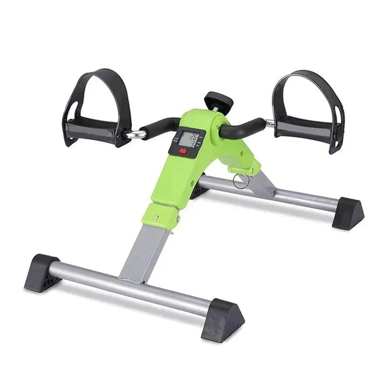 Mini Folding Exercise Bike — Lightweight 2.5kg Steel Leg Trainer for Home